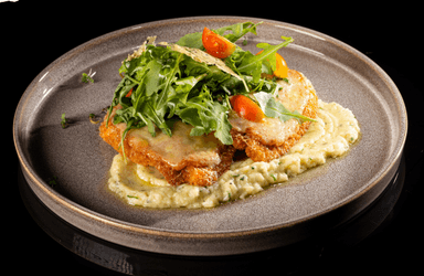 Crispy chicken parmigana